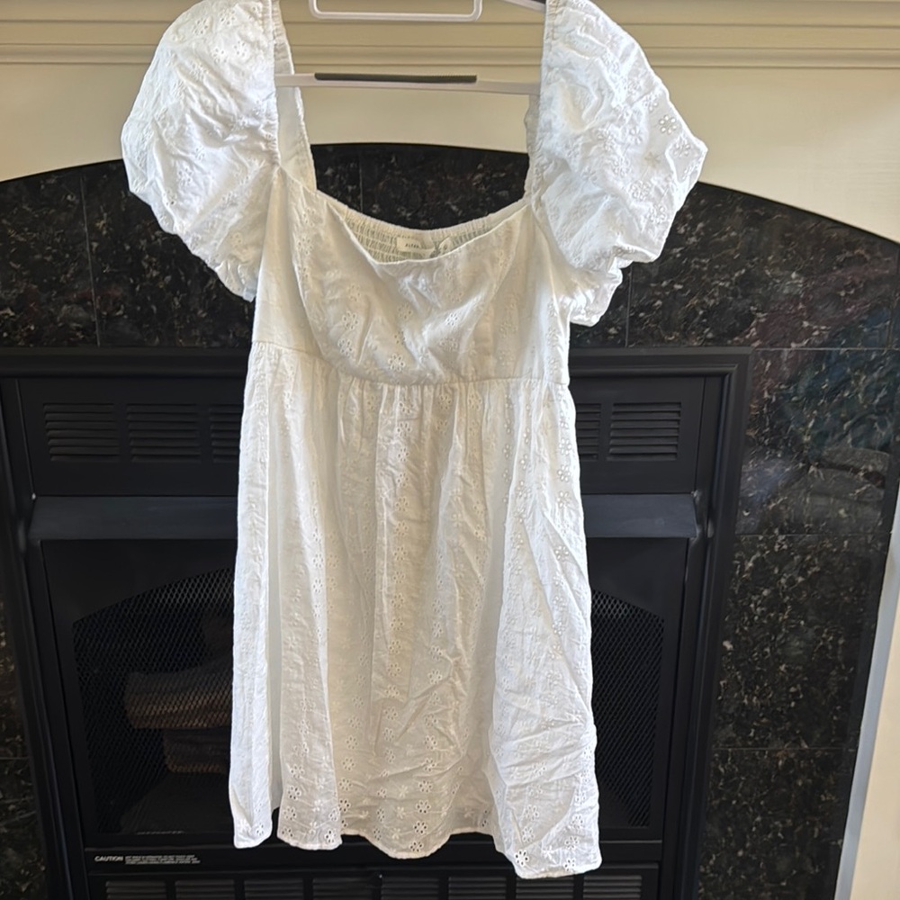 Altar'd State White Eyelet Dress